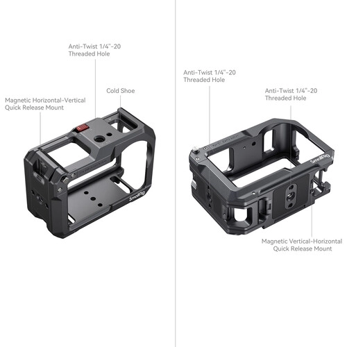 Smallrig Klatka operatorska DJI Osmo Action [4119C]