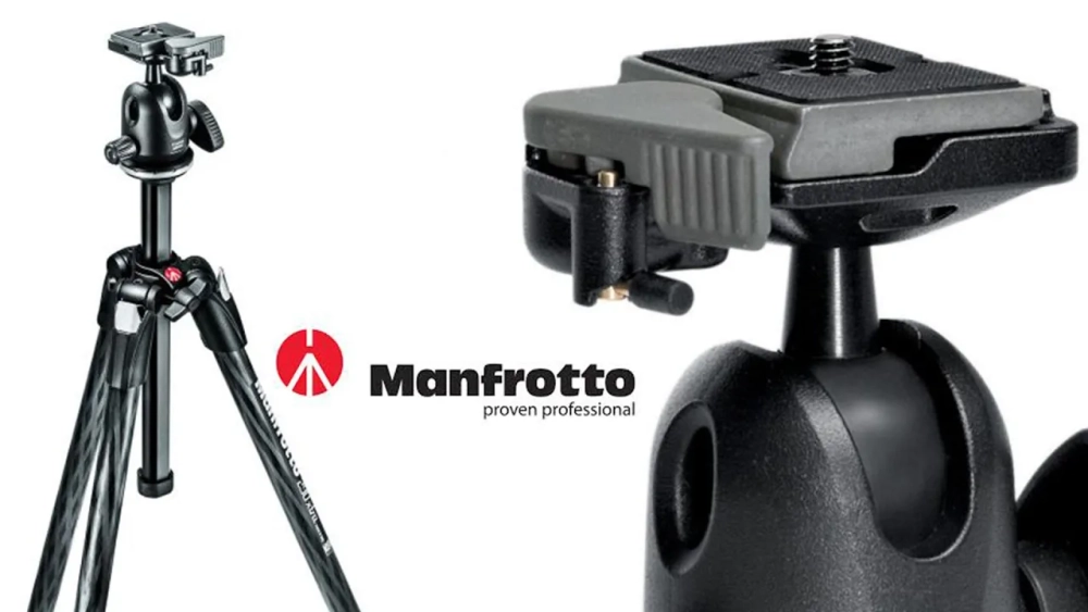 Statyw Manfrotto 290 Xtra Carbon, 3 sekcje, węglowy, bez głowicy