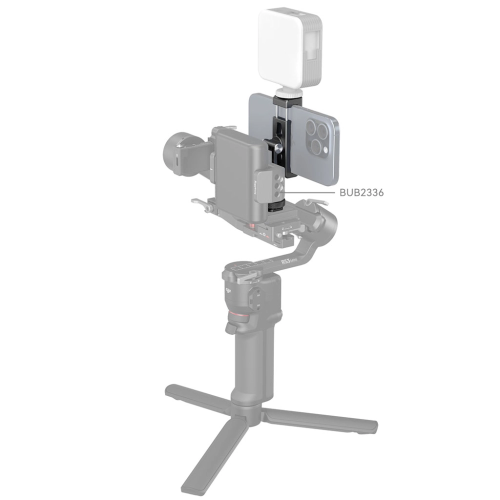 Smallrig Metalowy uchwyt na telefon z mocowaniem na zimną stopkę [4382]