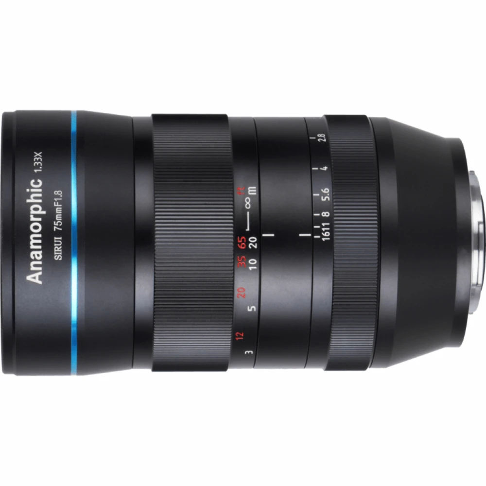 Obiektyw Sirui Anamorphic Lens 1,33x 75 mm F1.8 MFT