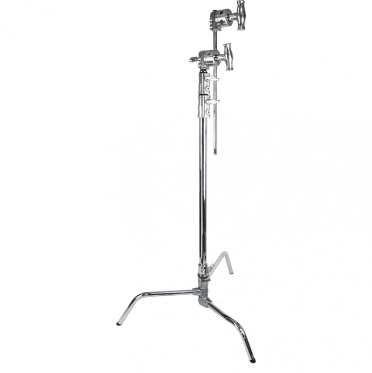KUPO Statyw oświetleniowy CT-20MK 20 cala  Master C-Stand z odłączaną kolumną KIT z Boom (srebrny)