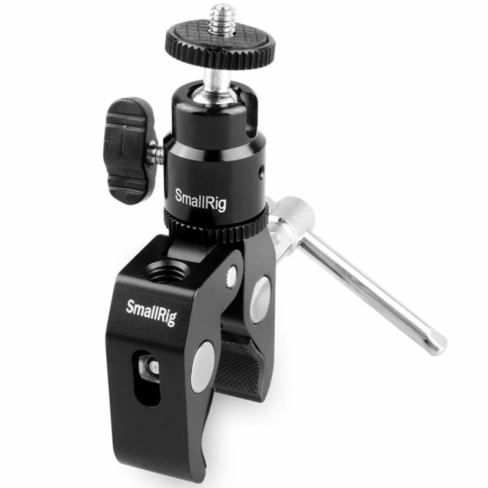 Smallrig Clamp Mount V1 z głowicą kulową i uchwytem CoolClamp