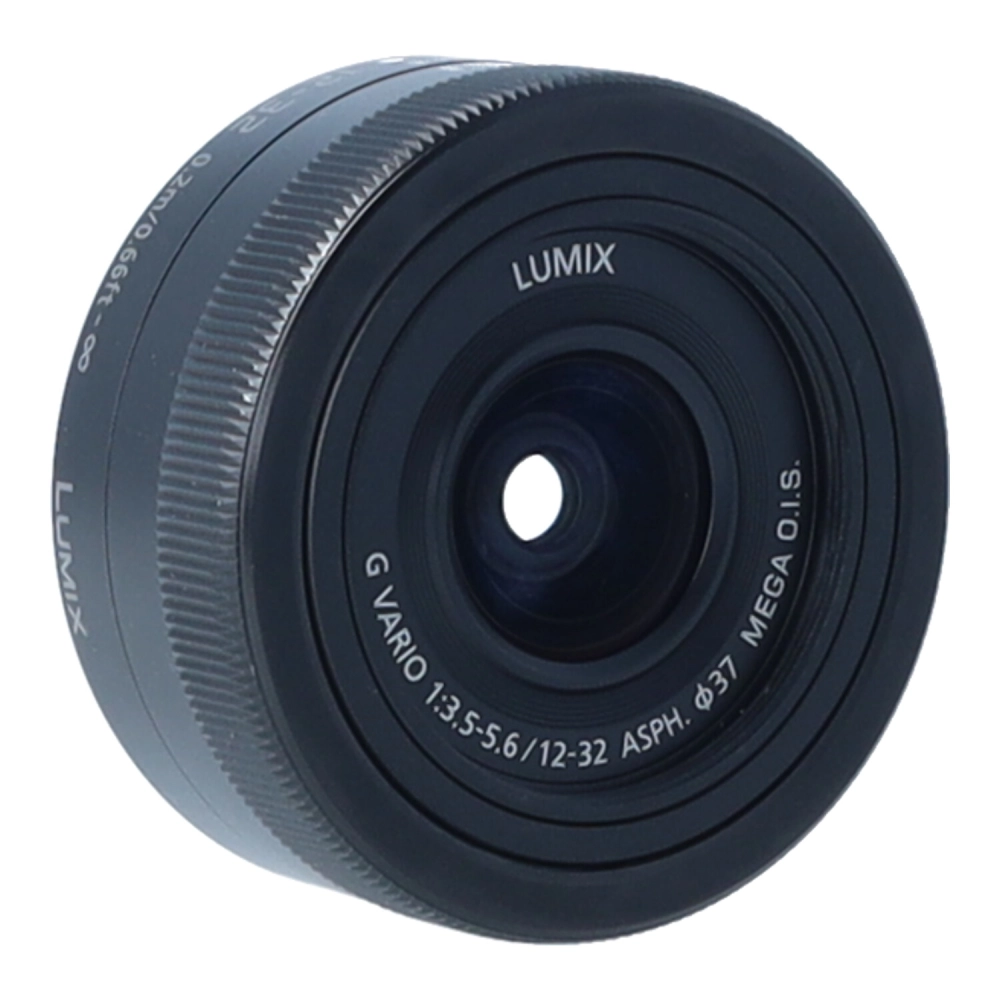 Obiektyw UŻYWANY Panasonic Obiektyw Panasonic 12-32 mm f3.5-5.6 Mega OIS G Vario czarny s.n. XA5FR202505