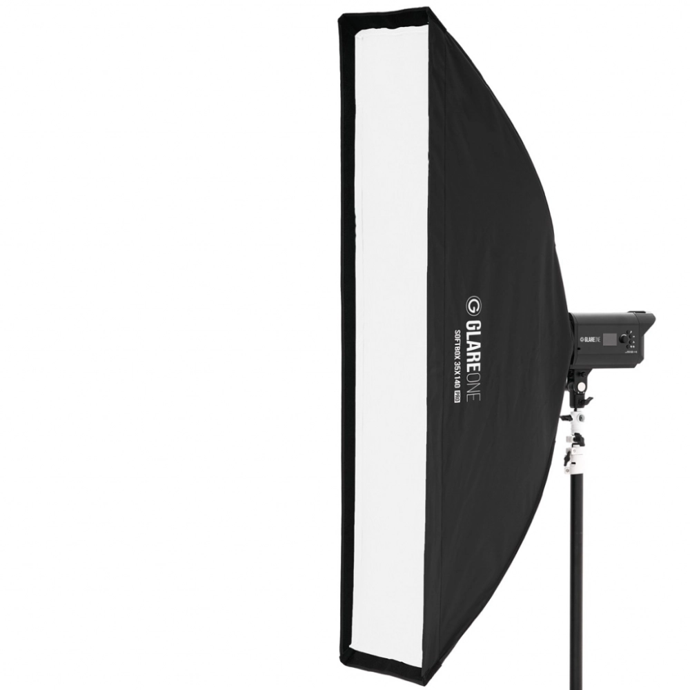 Stripbox GlareOne Pro 35x140 cm +grid mocowanie Bowens