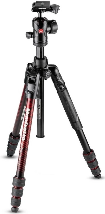 Statyw Manfrotto Befree Advanced Twist czerwony