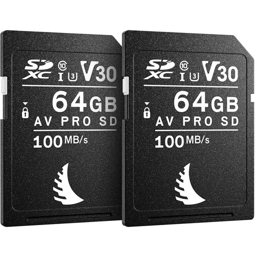 Karta pamięci AngelBird AV PRO SD 64GB V30 Canon 2 PACK