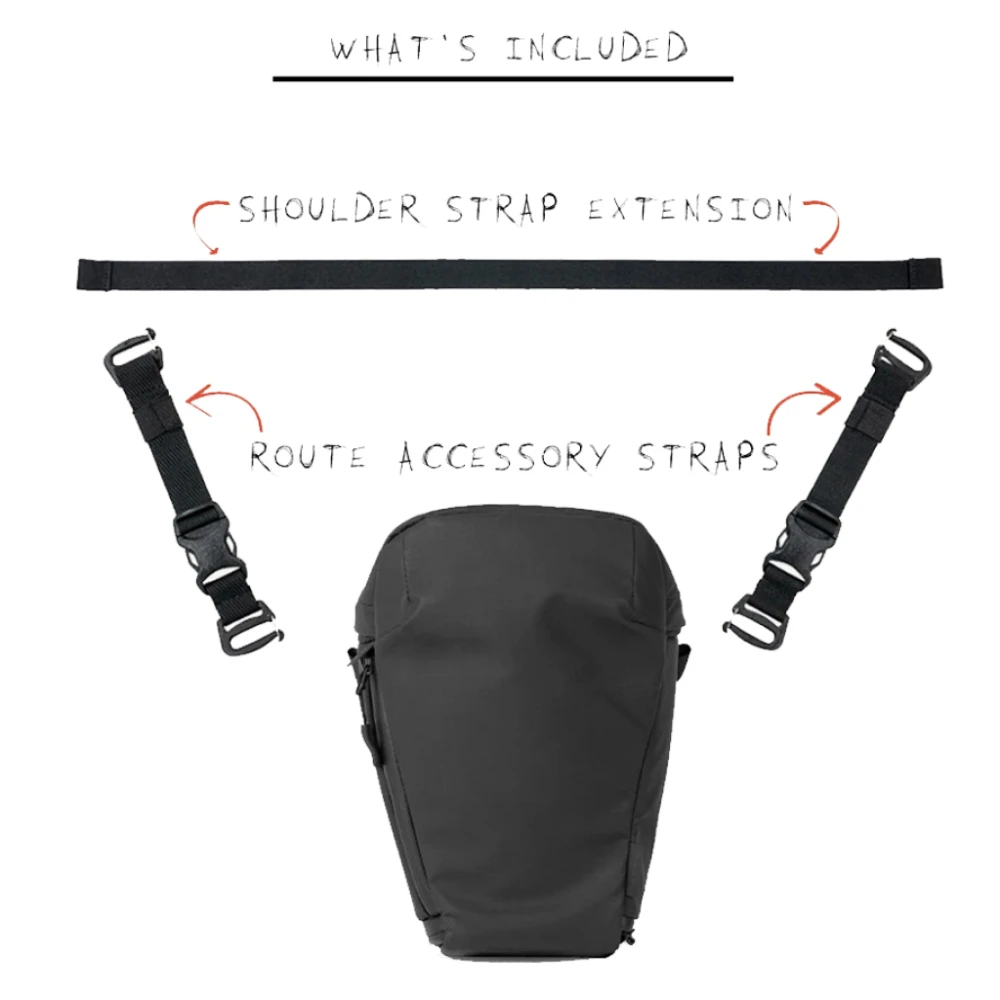 Wandrd Route Chest Pack czarna