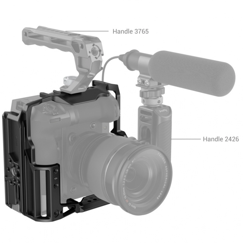 Smallrig Klatka operatorska do Fujifilm X-H2S z uchwytem akumulatorowym FT-XH / VG-XH [3933]