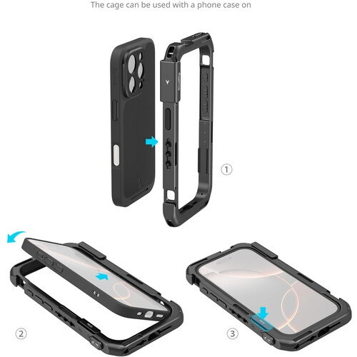 Smallrig Mobilna klatka wideo Flagship Edition do iPhone 16 Pro [4828]