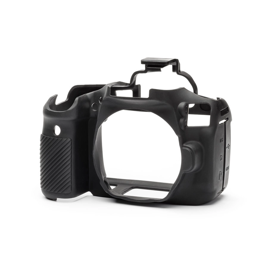 Zbroja EasyCover osłona gumowa dla Canon EOS 90d czarna