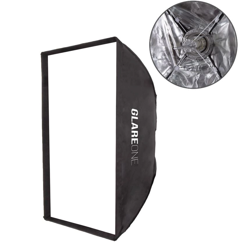 Softbox prostokątny GlareOne Easy Fold 60x90 cm szybki montaż mocowanie Bowens