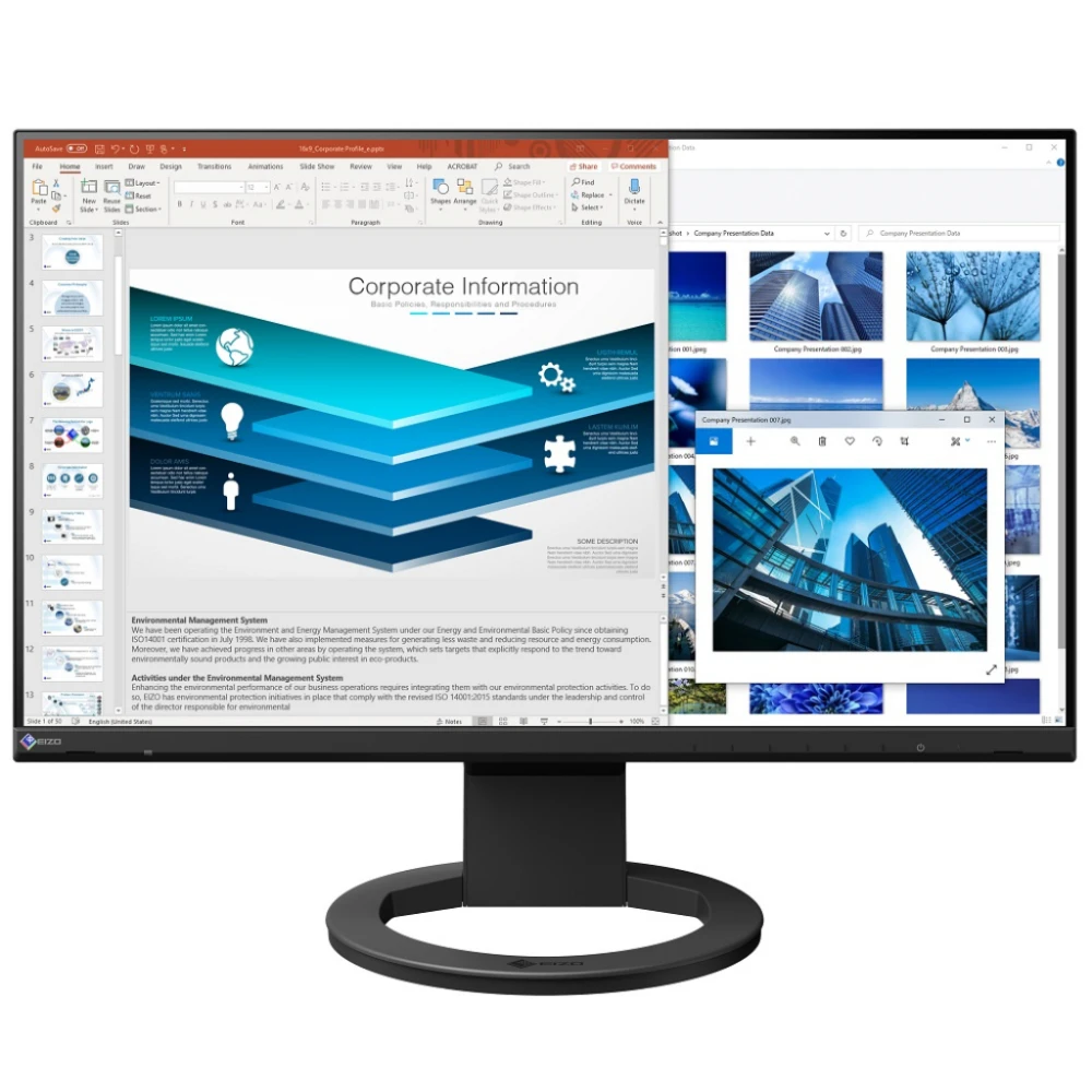 Monitor EIZO FlexScan EV2480 czarny 