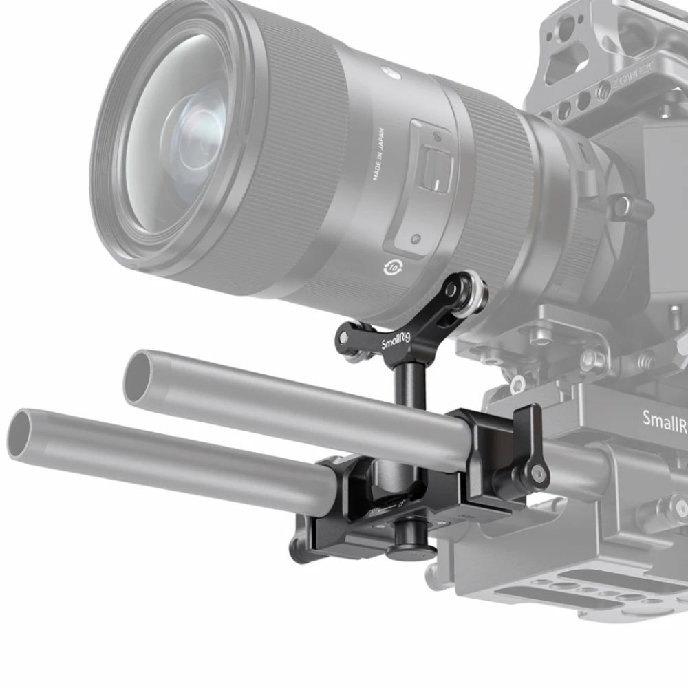 Smallrig regulowana podpora obiektywu Universal 15mm LWS Rod Mount Lens Support [2727]