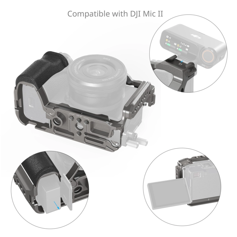Smallrig Klatka operatorska HawkLock Quick Release Kit Sony Alpha 6700 [5060]