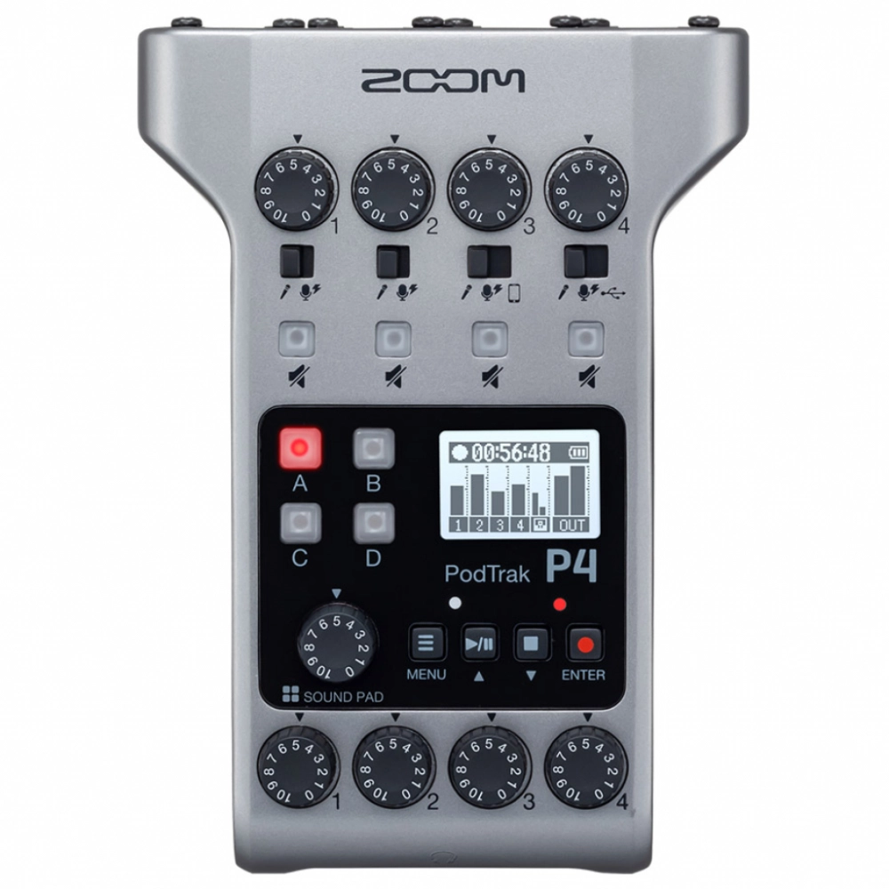 Zoom Rejestrator PODTRAK P4 (podcast)