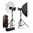Zestaw lamp studyjnych Godox Zestaw QT400IIM-C studio flash kit