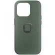 Peak Design Mobile Everyday Fabric Case etui do iPhone 15 Pro v2 szarozielone