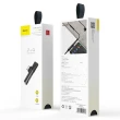 Baseus Adapter Audio L41 USB-C do Mini Jack 3.5mm + USB-C czarny