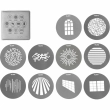 NANLITE GOBO Set 1 do Projectora PJ-BM