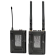 MeiKe system bezprzewodowy VK-WM210 UHF z mikrofonem krawatowym