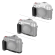 Smallrig Silicone L-Shape Grip do FUJIFILM X-T50 Charcoal Silver