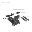 Smallrig adapter Battery Mount Plate Kit Cinema Cameras (Sony FX6, Canon C70, Panasonic BGH1/BS1H) [4323]