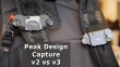 Peak Design Uchwyt Capture v3 z płytką standard - czarny