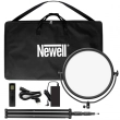 Lampa LED Newell Air Artha XL i statyw oświetleniowy Talos