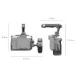 Smallrig Klatka operatorska HawkLock Quick Release Advanced Cage Kit do Sony A7R V /  A7 IV / A7S III [4539]