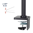 Ergotron NX Desk Monitor Arm - uchwyt biurkowy do monitora (czarny)