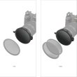 Smallrig Zestaw 95mm CPL-VND Filter Kit Rod Clamp