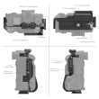 Smallrig Klatka operatorska do Fujifilm X-H2S z uchwytem akumulatorowym FT-XH / VG-XH [3933]
