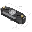 Smallrig Szyna NATO 48 mm ze śrubą pozycjonującą ARRI [BUN2521B]