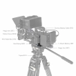 Smallrig adapter Compact Battery Mounting System do akumulatorów V-Mount [4064B]