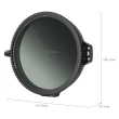 Smallrig Zestaw 95mm CPL-VND Filter Kit Rod Clamp