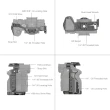 Smallrig Klatka operatorska HawkLock Quick Release Advanced Cage Kit do Sony A7R V /  A7 IV / A7S III [4539]