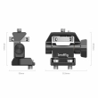 Smallrig Mocowanie monitora Swivel / Tilt Adjustable Monitor Mount Screw-Mount [2904B]