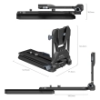 Smallrig adapter Battery Mount Plate Kit Cinema Cameras (Sony FX6, Canon C70, Panasonic BGH1/BS1H) [4323]