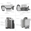 Smallrig Klatka operatorska HawkLock Quick Release Kit Sony Alpha 6700 [5060]