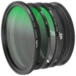 Smallrig Zestaw filtrów magnetycznych 5in1 VND 2-32 & CPL & 1/4 Effect Black Mist (67mm)