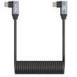 Smallrig Spiralny kabel danych USB-C prosty do USB-C kątowego [4792]