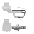 Smallrig Extension Mount Plate Kit do Sony FX3 / FX30 XLR Handle