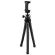 Hama statyw FlexPro 27 cm z głowicą, uchwytem na telefon i adapterem do kamer sportowych, czarny 
