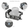 Smallrig Zestaw klatki z szybkozłączką HawkLock do Sony A 7C II / 7CR [5198]