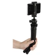 Hama statyw FlexPro 27 cm z głowicą, uchwytem na telefon i adapterem do kamer sportowych, czarny 