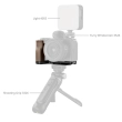 Smallrig L-Shape Mount Plate z Wooden Handle do Sony ZV-E10 II