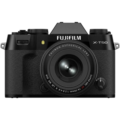 FujiFilm X-T50 + XF 16-50 mm czarny 
