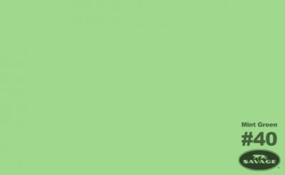 Savage Widetone kartonowe 2.72x11 m - 40 Mint Green