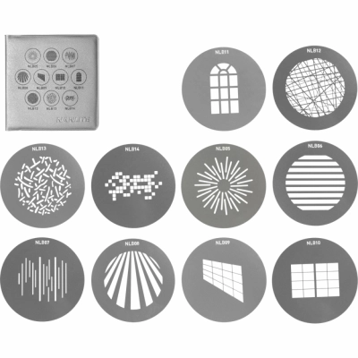 NANLITE GOBO Set 1 do Projectora PJ-BM