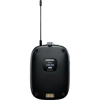 Shure Nadajnik SLXD1 K59 Bodypack (606-650 Mhz) cyfrowy system bezprzewodowy audio